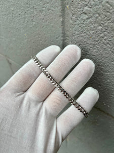 Sterling Silver Miami Curb Bracelet
