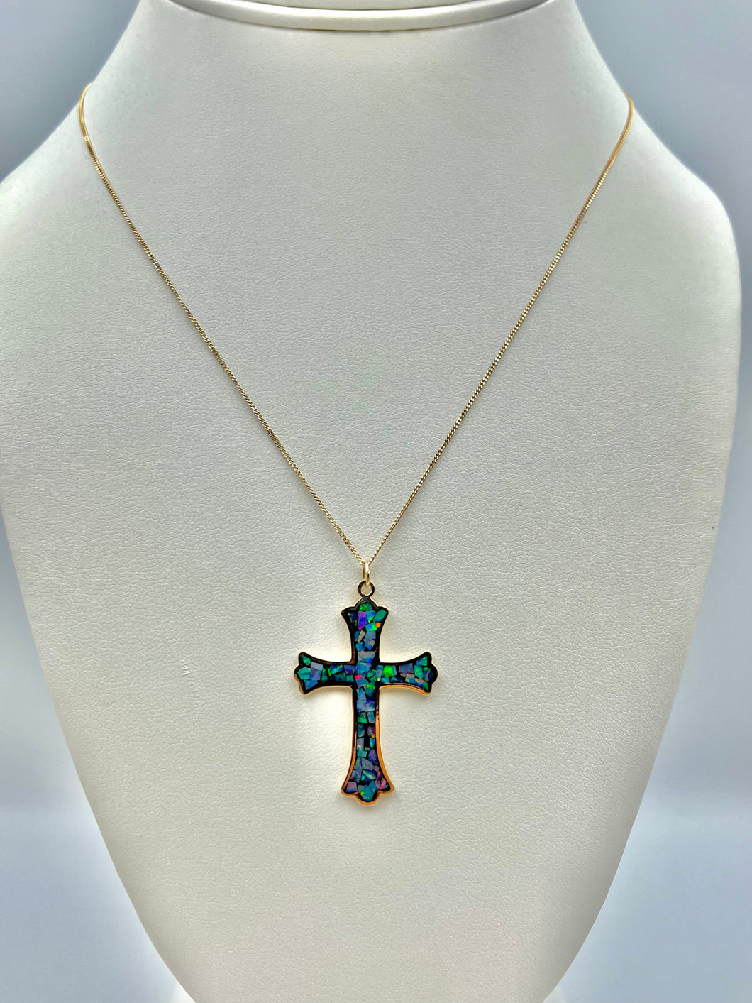 10K Cross And Chain