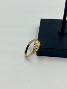 10K Croissant Ring