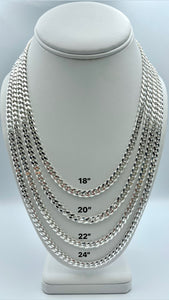 925 Silver Cuban Link Chain 5.5MM by