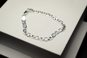 925 Silver Mariner Link Bracelet