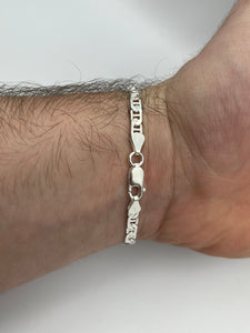 925 Silver Mariner Link Bracelet