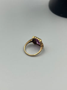 10K Pink Topaz Ring