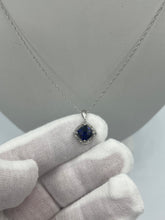 Load image into Gallery viewer, 10K Sapphire Necklace
