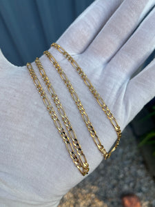 14K Figaro Chain