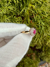 Load image into Gallery viewer, 10K Ruby &amp; Diamond Ring
