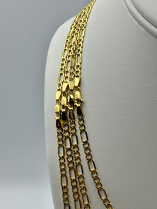 10K Figaro Chain 3.5MM