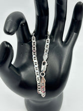 Load image into Gallery viewer, 925 Silver Mariner Link Bracelet
