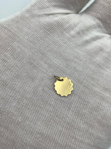 14K Hawaii Pineapple Charm