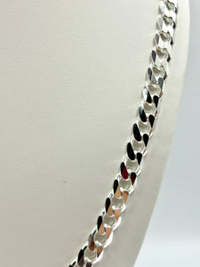 925 Silver Curb Chain 8MM