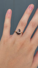 Load and play video in Gallery viewer, 14K Sapphire &amp; Diamond Ring
