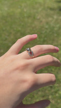 Load and play video in Gallery viewer, 14K Jaguar Sapphire Ring
