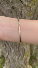 Load and play video in Gallery viewer, 10K Yellow Bangle
