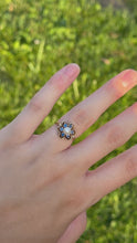 Load and play video in Gallery viewer, 10K Pearl &amp; Topaz Ring
