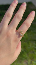 Load and play video in Gallery viewer, 18K Diamond-Cut Ring
