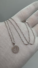 Load and play video in Gallery viewer, 14K White Gold Singapore Necklace
