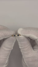 Load and play video in Gallery viewer, 14K Diamond &amp; Sapphire Ring
