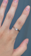 Load and play video in Gallery viewer, 10K White Gold Diamond Ring
