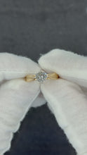 Load and play video in Gallery viewer, 14K Diamond Solitaire Ring
