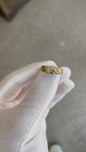 Load and play video in Gallery viewer, 14K Nugget Diamond Ring
