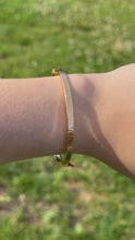 Load and play video in Gallery viewer, 18K “Versàce” style Bangle
