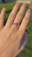 Load and play video in Gallery viewer, 14K Diamond Heart Ring
