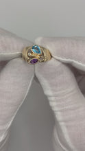 Load and play video in Gallery viewer, 10K Gemstone Ring

