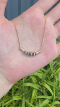 Load and play video in Gallery viewer, 10K Emerald Necklace
