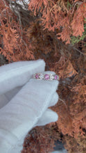 Load and play video in Gallery viewer, 10K WG Pink Sapphire Ring
