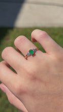 Load and play video in Gallery viewer, 10K Emerald Ring

