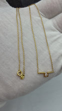 Load and play video in Gallery viewer, 18K Halo Diamond Necklace
