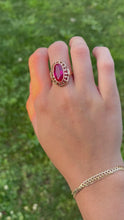 Load and play video in Gallery viewer, 14K Ruby Ring
