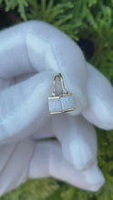 Load and play video in Gallery viewer, 10K Opal Diamond Earrings
