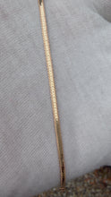 Load and play video in Gallery viewer, 10K Fancy Herringbone Bracelet
