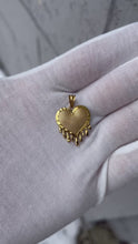 Load and play video in Gallery viewer, 10K Heart Pendant
