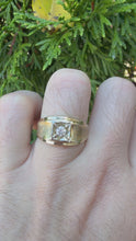 Load and play video in Gallery viewer, 14K Men’s Diamond Ring
