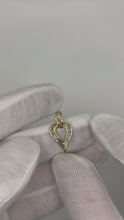 Load and play video in Gallery viewer, 10K Diamond Heart Pendant
