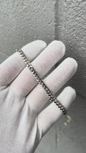 Load and play video in Gallery viewer, Sterling Silver Miami Curb Bracelet
