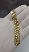 Load and play video in Gallery viewer, 10K Cuban Curb Bracelet
