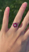 Load and play video in Gallery viewer, 14K Ruby and Diamond Ring
