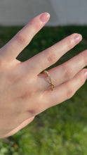 Load and play video in Gallery viewer, 18K Tri-Gold Ring
