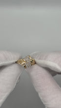 Load and play video in Gallery viewer, 10K Diamond Cluster Ring
