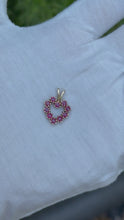Load and play video in Gallery viewer, 10K Ruby Heart Pendant
