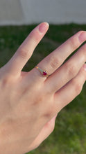 Load and play video in Gallery viewer, 10K Ruby Ring
