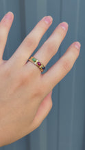 Load and play video in Gallery viewer, 14K Precious Gemstone Ring
