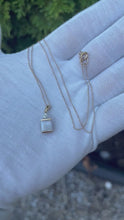 Load and play video in Gallery viewer, 10K Opal Diamond Necklace
