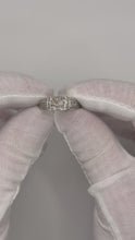 Load and play video in Gallery viewer, 14K WG Diamond Ring
