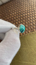Load and play video in Gallery viewer, SS Turquoise Ring
