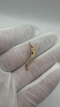 Load and play video in Gallery viewer, 14K Cornicello Horn
