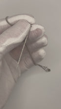 Load and play video in Gallery viewer, 14K WG Diamond Necklace
